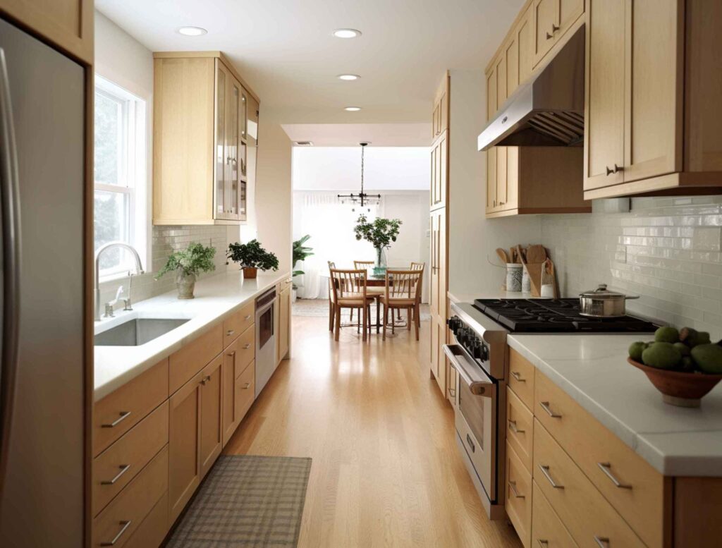 parallale kitchen design